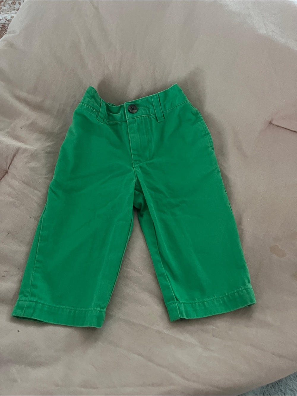 Ralph Lauren Bright Green Kids Chino Pants